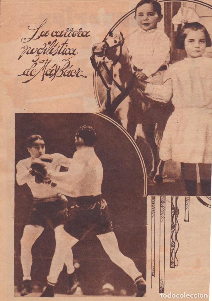 Coleccionismo de Revistas y Peri&oacute;dicos: * BOXEO * La carrera pugil&iacute;stica de Max B&aacute;er  - 1935