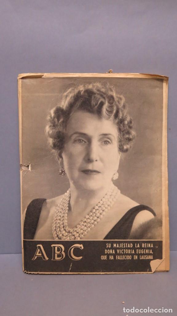Coleccionismo de Revistas y Peri&oacute;dicos: ABC. HA FALLECIDO VICTORIA EUGENIA
