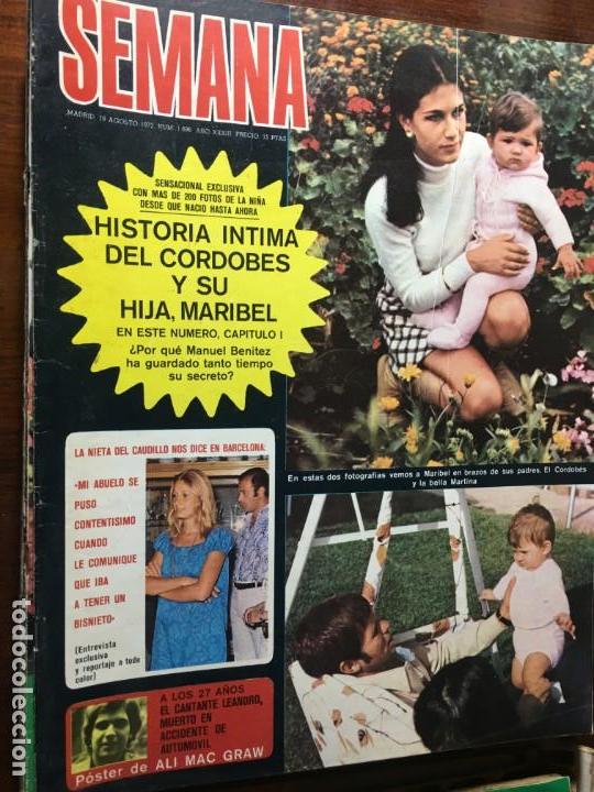 Coleccionismo de Revistas y Peri&oacute;dicos: REVISTA SEMANA N&ordm;