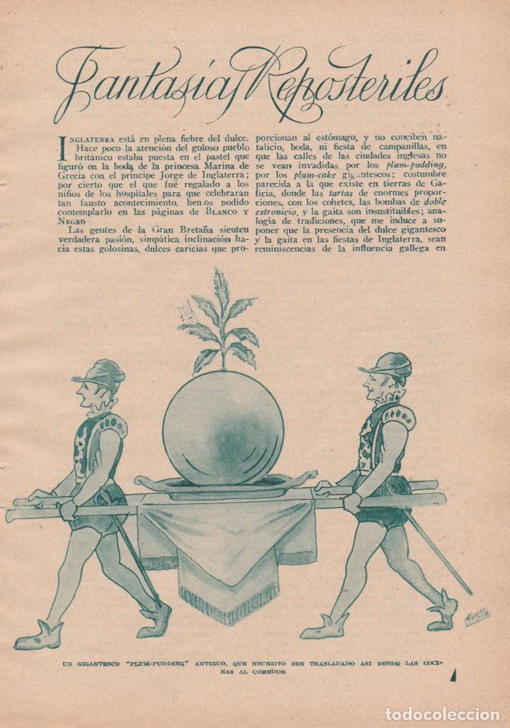 Collezionismo di Riviste e Giornali: * COCINA * Fantasias reposteriles  / Gonzalo Avello - 1935