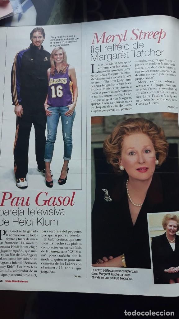 Coleccionismo de revistas y peri&oacute;dicos: heidi klum pau gasol meryl streep