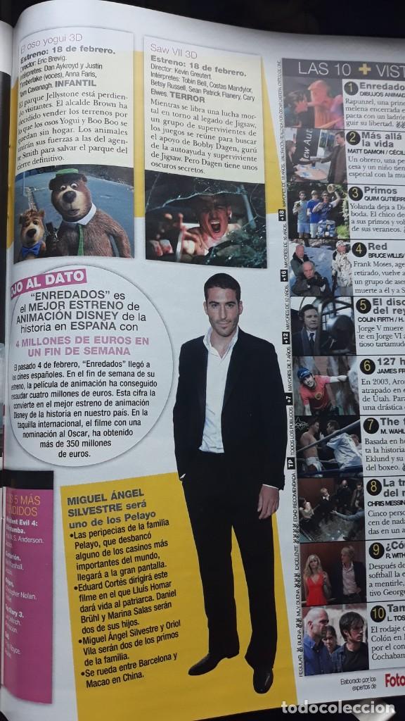Coleccionismo de revistas y peri&oacute;dicos: miguel angel silvestre