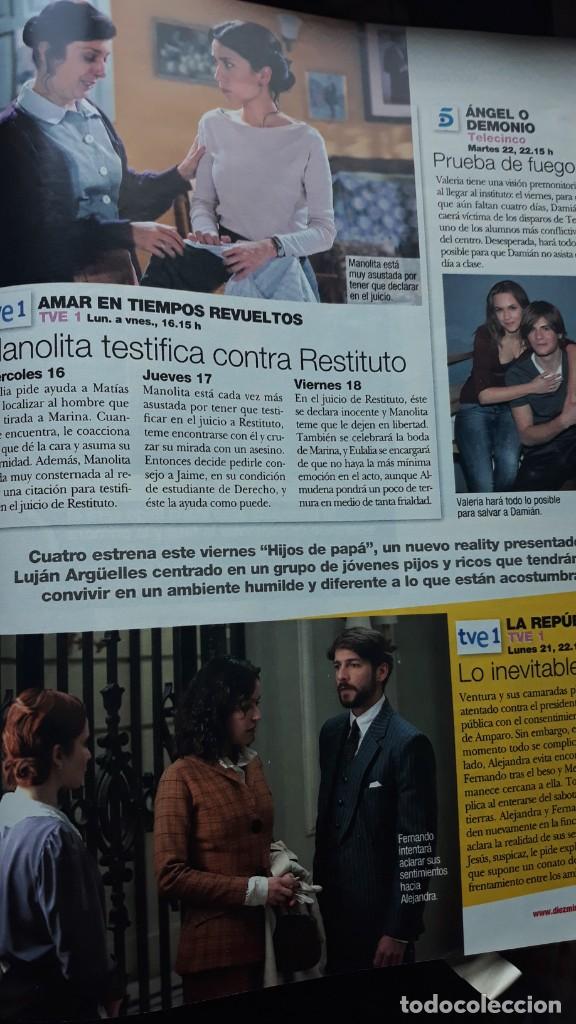 Coleccionismo de revistas y peri&oacute;dicos: angel o demonio amar en tiempos revueltos la republica