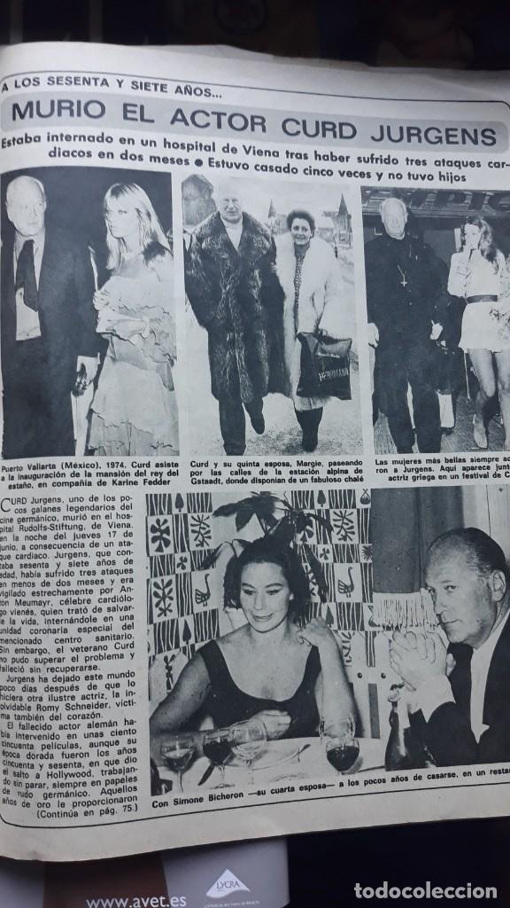 Coleccionismo de Revistas y Peri&oacute;dicos: curd jurgens romy schneider alain delon richard burton capucine