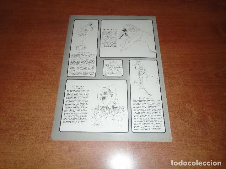 Coleccionismo de Revistas y Peri&oacute;dicos: RETAL 1977: MIGUEL MU&Ntilde;OZ. PILAR BRABO. PILAR L&Oacute;PEZ. LUIS FELIPE PALLARDO.