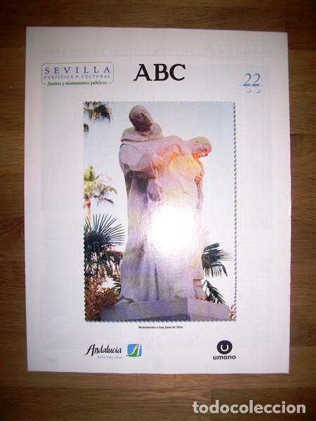 Coleccionismo de Revistas y Peri&oacute;dicos: ABC : SEVILLA TUR&Iacute;STICA Y CULTURAL : Fuentes y monumentos p&uacute;blicos. Fasc&iacute;culo 22