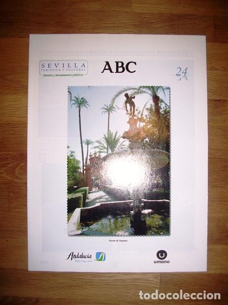 Coleccionismo de Revistas y Peri&oacute;dicos: ABC : SEVILLA TUR&Iacute;STICA Y CULTURAL : Fuentes y monumentos p&uacute;blicos. Fasc&iacute;culo 24