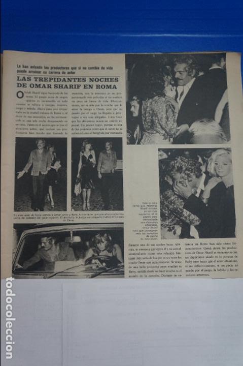 Collezionismo di Riviste e Giornali: RECORTE REPORTAJE CLIPPING DE OMAR SHARIF REVISTA SEMANA N&ordm; 1809 P&Aacute;G 13