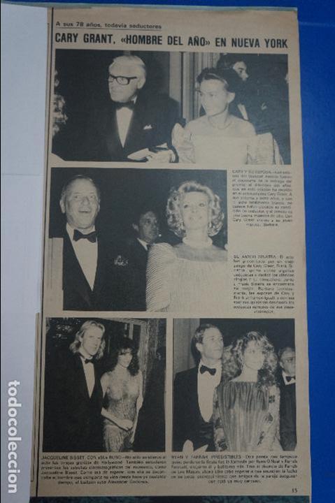 Coleccionismo de Revistas y Peri&oacute;dicos: RECORTE REPORTAJE CLIPPING DE CARY GRANT REVISTA SEMANA N&ordm; 2207 P&Aacute;G 15 L 51