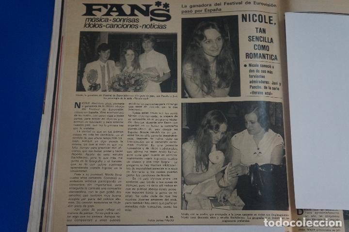 Coleccionismo de Revistas y Peri&oacute;dicos: RECORTE REPORTAJE CLIPPING DE NICOLE GANADORA DE EUROVISON REVISTA SEMANA N&ordm; 2207 P&Aacute;G 100 L51
