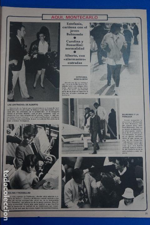 Coleccionismo de Revistas y Peri&oacute;dicos: RECORTE REPORTAJE CLIPPING DE CAROLINA DE M&Oacute;NACO REVISTA SEMANA N&ordm; 2202 P&Aacute;G 35 L51