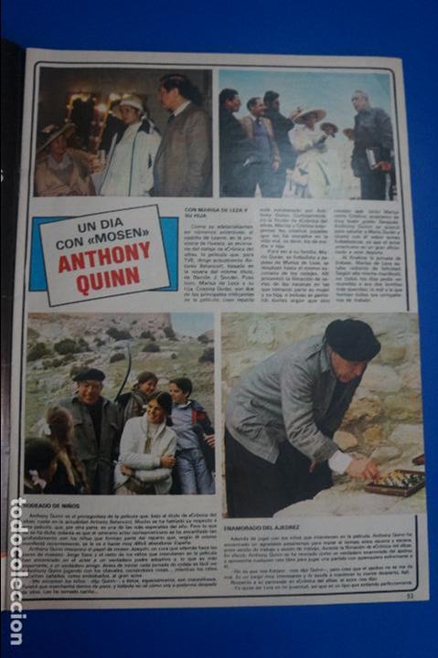 Coleccionismo de Revistas y Peri&oacute;dicos: RECORTE REPORTAJE CLIPPING DE ANTHONY QUINN REVISTA SEMANA N&ordm; 2202 P&Aacute;G 53 L51