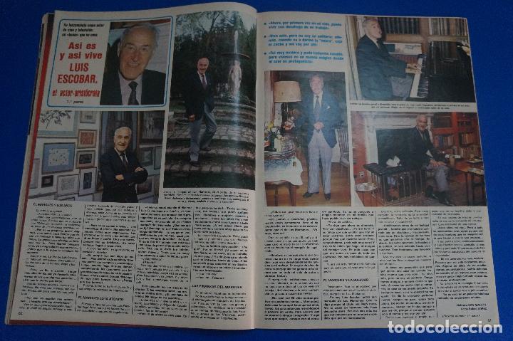 Coleccionismo de Revistas y Peri&oacute;dicos: RECORTE REPORTAJE CLIPPING DE LUIS ESCOBAR REVISTA SEMANA N&ordm; 2202 P&Aacute;G 62 Y 63 L51