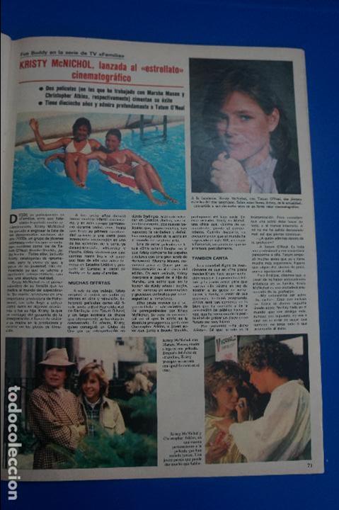 Coleccionismo de Revistas y Peri&oacute;dicos: RECORTE REPORTAJE CLIPPING DE KRISTY McNICHOL REVISTA SEMANA N&ordm; 2202 P&Aacute;G 71 L51