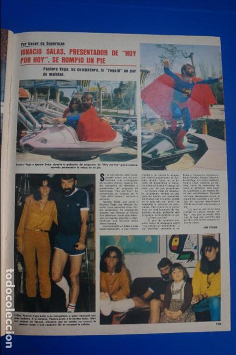 Coleccionismo de Revistas y Peri&oacute;dicos: RECORTE REPORTAJE CLIPPING DE IGNACIO SALAS Y PASTORA VEGA REVISTA SEMANA N&ordm; 2202 P&Aacute;G 109 L51