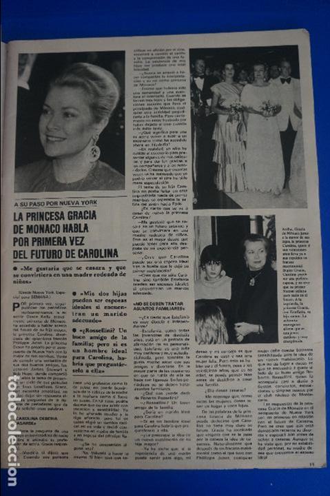 Coleccionismo de Revistas y Peri&oacute;dicos: RECORTE REPORTAJE CLIPPING DE PRINCESA GRACIA DE M&Oacute;NACO REVISTA SEMANA N&ordm; 2201 P&Aacute;G 15 L51