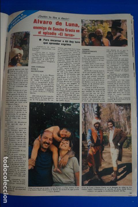 Coleccionismo de Revistas y Peri&oacute;dicos: RECORTE REPORTAJE CLIPPING DE ALVARO LUNA CON SANCHO GRACIA REVISTA SEMANA N&ordm; 2201 P&Aacute;G 95 L51