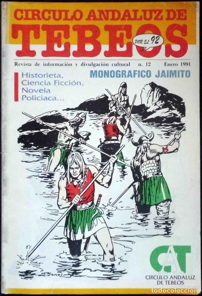Coleccionismo de revistas y peri&oacute;dicos: C&iacute;rculo Andaluz de Tebeos N&ordm; 12 - Enero 1991 - En perfecto estado