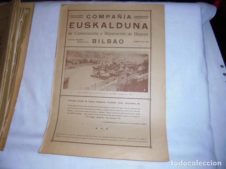 Collection Magazines and Newspapers: COMPA&Ntilde;IA EUSKALDUNA BILBAO VISTA GENERAMAQUINA DE ESCRIBIR VICTORIA.HOJA DE REVISTA IBERICA 1918