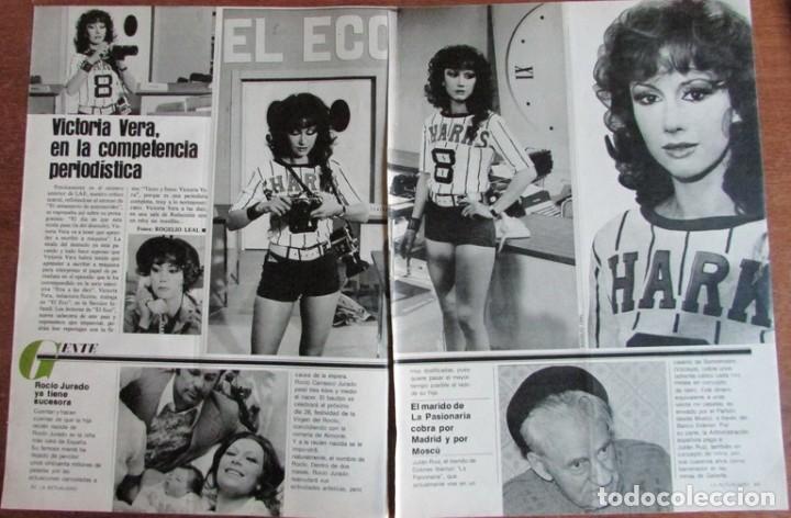 Coleccionismo de Revistas y Peri&oacute;dicos: RECORTE ACTUALIDAD ESPA&Ntilde;OLA N&ordm; 1323 1977. VICTORIA VERA, ROCIO JURADO.