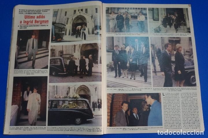 Coleccionismo de Revistas y Peri&oacute;dicos: RECORTE REPORTAJE CLIPPING DE INGRID BERGMAN ICINERACI&Oacute;N REVISTA SEMANA N&ordm; 2222 P&Aacute;G 16-19 L52