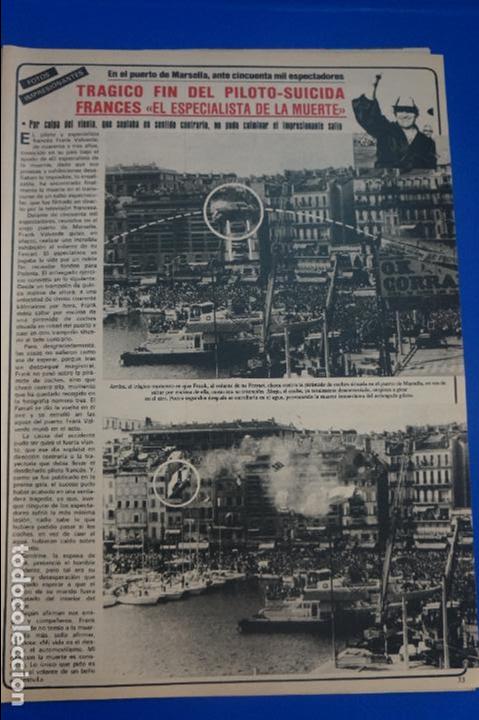 Collezionismo di Riviste e Giornali: RECORTE REPORTAJE CLIPPING DE FRANK VALVERDE ACCIDENTE REVISTA SEMANA N&ordm; 2212 P&Aacute;G 33 L52