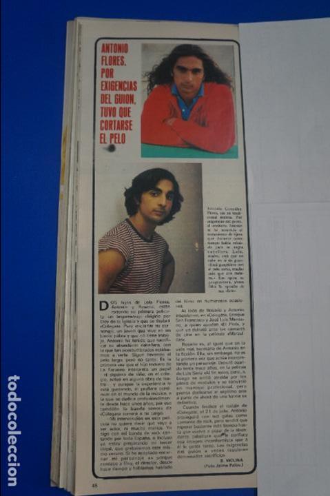 Coleccionismo de Revistas y Peri&oacute;dicos: RECORTE REPORTAJE CLIPPING DE ANTONIO FLORES REVISTA SEMANA N&ordm; 2212 P&Aacute;G 84 L52