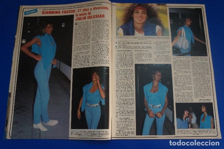 Coleccionismo de Revistas y Peri&oacute;dicos: RECORTE REPORTAJE CLIPPING DE GIANNINA FACCIO Y JULIO IGLESIA REVISTA SEMANA N&ordm; 2214 P&Aacute;G 20-21 L52