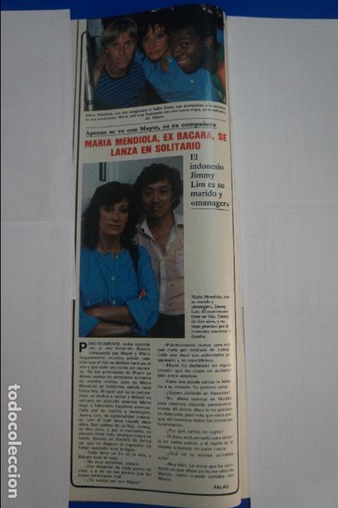 Coleccionismo de Revistas y Peri&oacute;dicos: RECORTE REPORTAJE CLIPPING DE MARIA MENDIOLA REVISTA SEMANA N&ordm; 2214 P&Aacute;G 38 L52
