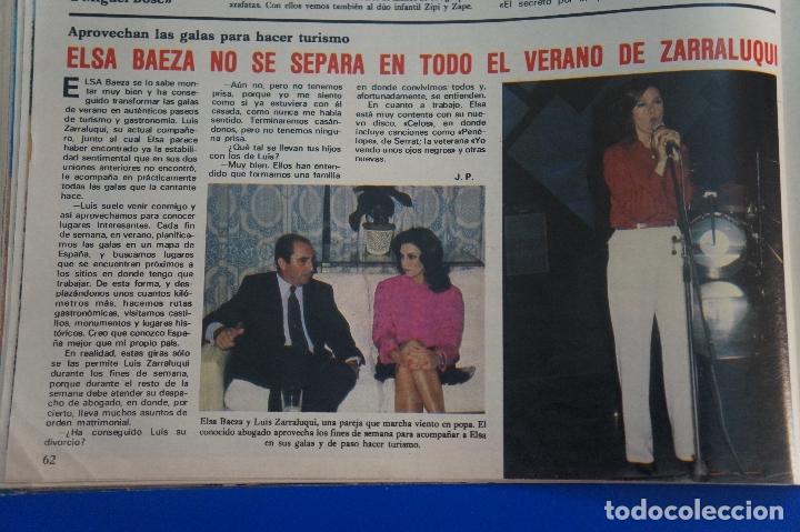 Coleccionismo de Revistas y Peri&oacute;dicos: RECORTE REPORTAJE CLIPPING DE ELSA BAEZA REVISTA SEMANA N&ordm; 2214 P&Aacute;G 62 L52