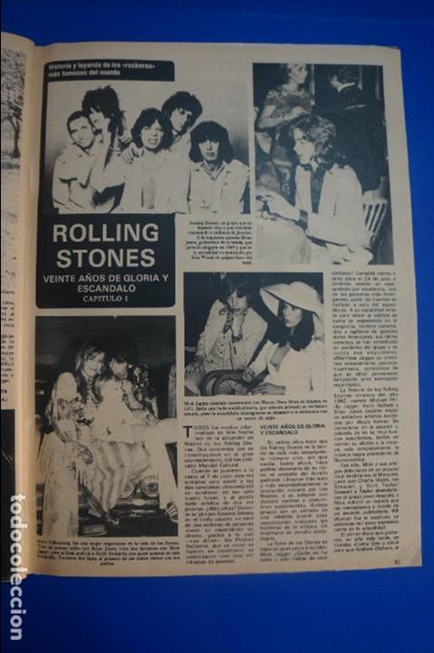 Coleccionismo de Revistas y Peri&oacute;dicos: RECORTE REPORTAJE CLIPPING LOS ROLLING STONES CAPITULO I REVISTA SEMANA N&ordm; 2214 P&Aacute;G 83-85 L52