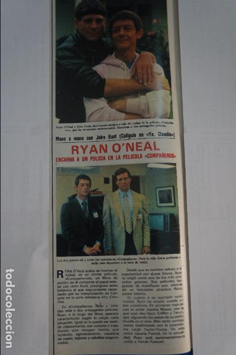 Coleccionismo de Revistas y Peri&oacute;dicos: RECORTE REPORTAJE CLIPPING DE RYAN O'NEAL COMPA&Ntilde;EROS REVISTA SEMANA N&ordm; 2215 P&Aacute;G 48 L52