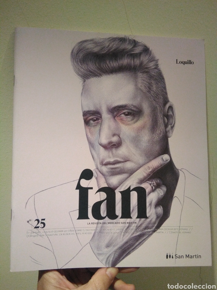 Coleccionismo de Revistas y Peri&oacute;dicos: Revista Fan Num 25 Portada Loquillo