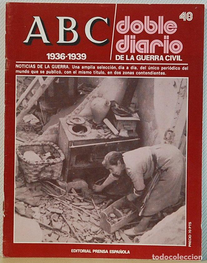 Coleccionismo de Revistas y Peri&oacute;dicos: ABC, DOBLE DIARIO DE LA GUERRA CIVIL . EDITORIAL PRENSA ESPA&Ntilde;OLA. N&ordm; 48