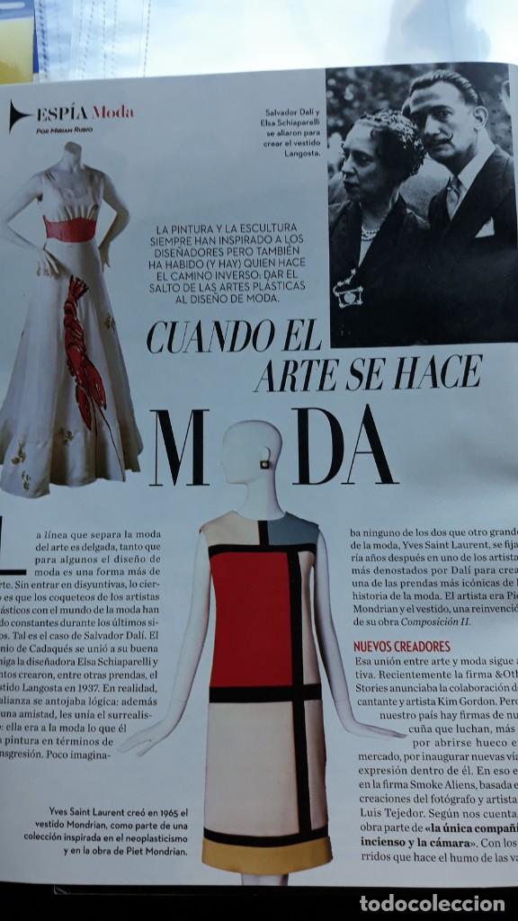 Coleccionismo de Revistas y Peri&oacute;dicos: SALVADOR DALI EL VESTIDO DE LA LANGOSTA ELSA SCHIAPARELLI MONDRIAN YVES SAINT LAURENT