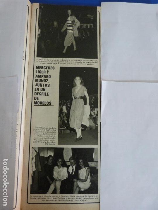 Coleccionismo de Revistas y Peri&oacute;dicos: RECORTE REPORTAJE CLIPPING DE MERCEDES LICER Y AMPARO MU&Ntilde;OZ REVISTA SEMANA N&ordm; 2311 P&Aacute;G 31 L44