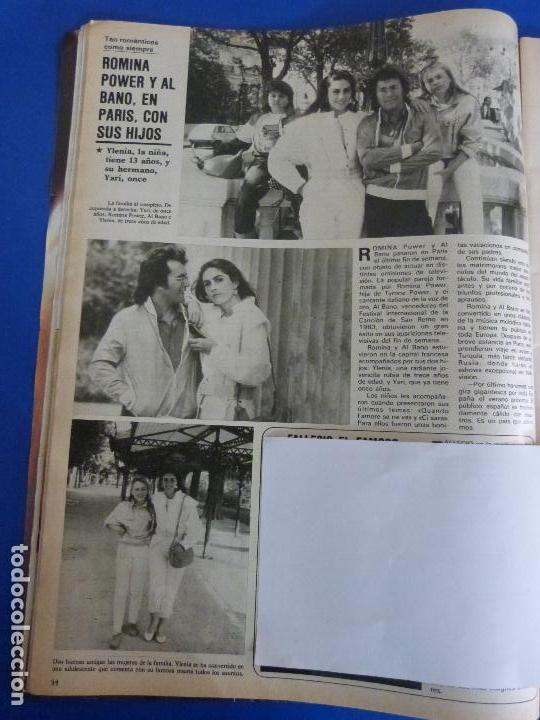 Coleccionismo de Revistas y Peri&oacute;dicos: RECORTE REPORTAJE CLIPPING DE ROMINA POWER Y AL BANO EN PARIS REVISTA SEMANA N&ordm; 2311 P&Aacute;G 34 L44