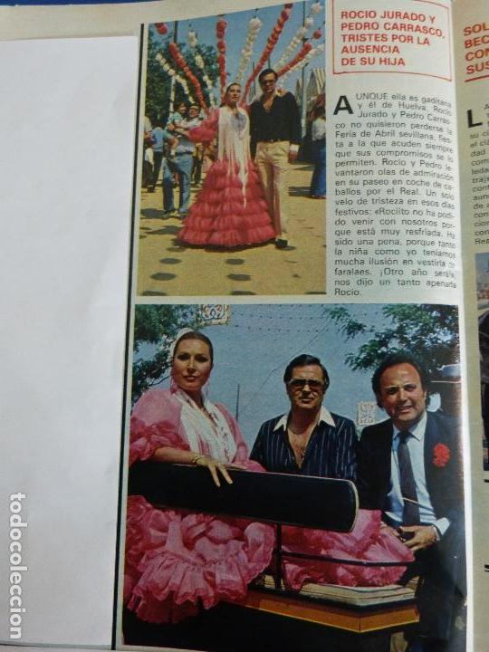 Coleccionismo de Revistas y Peri&oacute;dicos: RECORTE REPORTAJE CLIPPING DE ROCIO JURADO Y PEDRO CARRASCO REVISTA SEMANA N&ordm; 2310 P&Aacute;G 92 L61