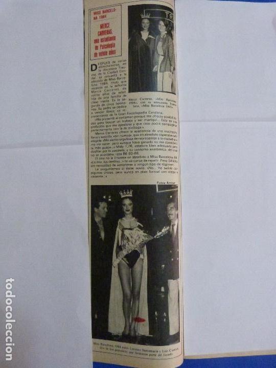 Coleccionismo de Revistas y Peri&oacute;dicos: RECORTE REPORTAJE CLIPPING DE MERCE CARRERAS REVISTA SEMANA N&ordm; 2313 P&Aacute;G 44 L44