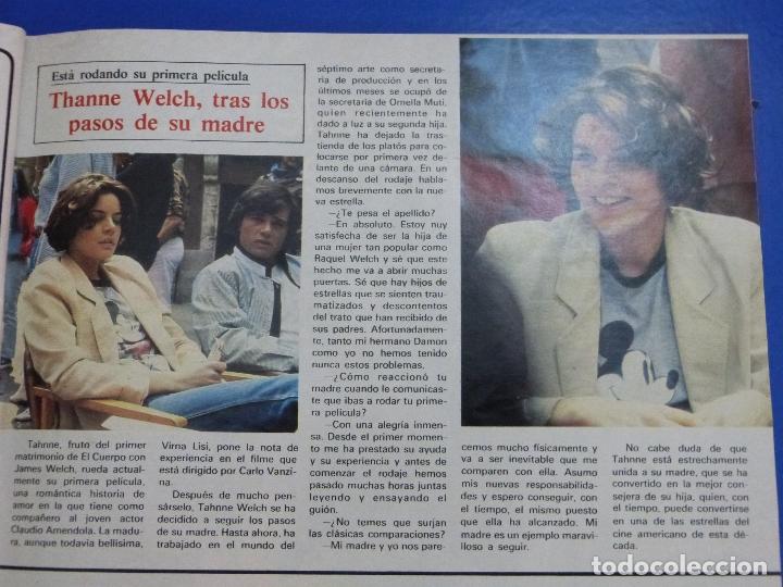 Coleccionismo de Revistas y Peri&oacute;dicos: RECORTE REPORTAJE CLIPPING DE THANNE WELCH REVISTA SEMANA N&ordm; 2313 P&Aacute;G 73 L44