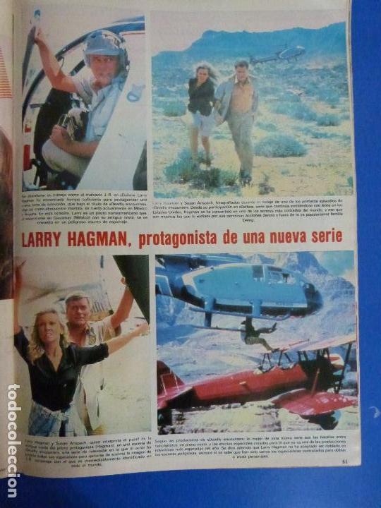 Coleccionismo de Revistas y Peri&oacute;dicos: RECORTE REPORTAJE CLIPPING DE LARRY HAGMAN JR ENCUENTRO MORTAL REVISTA SEMANA N&ordm; 2281 P&Aacute;G 81 L65