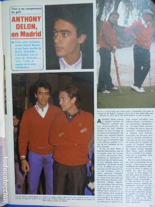 Coleccionismo de Revistas y Peri&oacute;dicos: RECORTE REPORTAJE CLIPPING DE ANTHONY DELON REVISTA SEMANA N&ordm; 2284 P&Aacute;G 7-9 L65