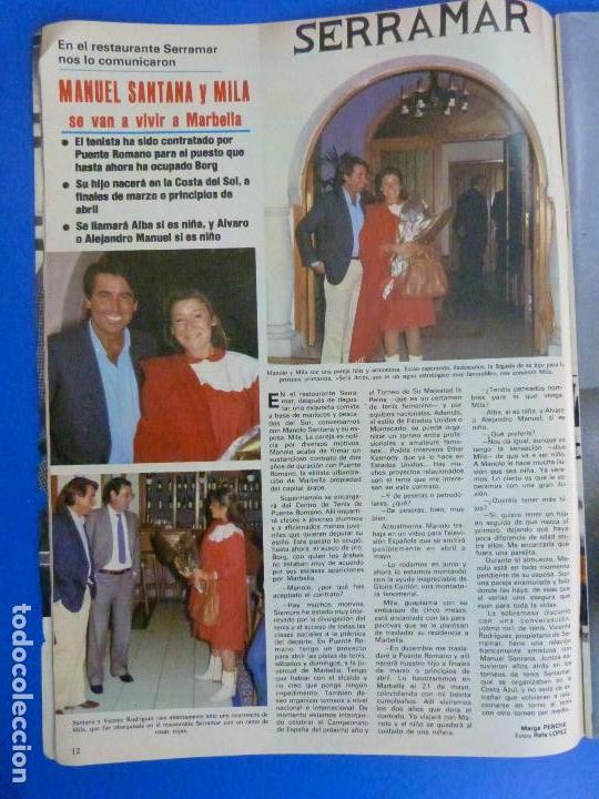 Coleccionismo de Revistas y Peri&oacute;dicos: RECORTE REPORTAJE CLIPPING DE MANUEL SANTANA Y MILA REVISTA SEMANA N&ordm; 2284 P&Aacute;G 12 L65