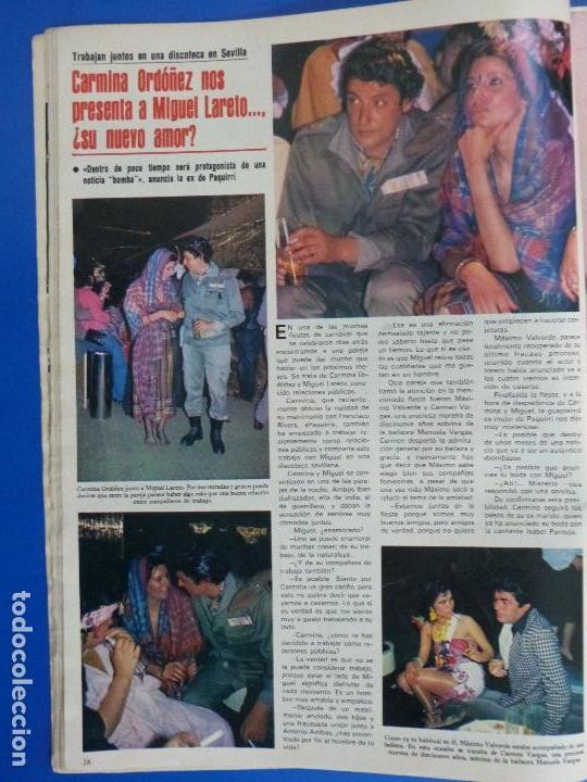 Coleccionismo de Revistas y Peri&oacute;dicos: RECORTE REPORTAJE CLIPPING DE CARMINA ORDO&Ntilde;EZ Y MIGUEL LARETO REVISTA SEMANA N&ordm; 2247 P&Aacute;G 28 L 43