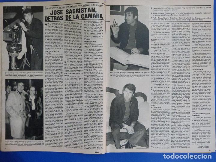 Coleccionismo de Revistas y Peri&oacute;dicos: RECORTE REPORTAJE CLIPPING DE JOSE SACRISTAN REVISTA SEMANA N&ordm; 2247 P&Aacute;G 46-47 L 43