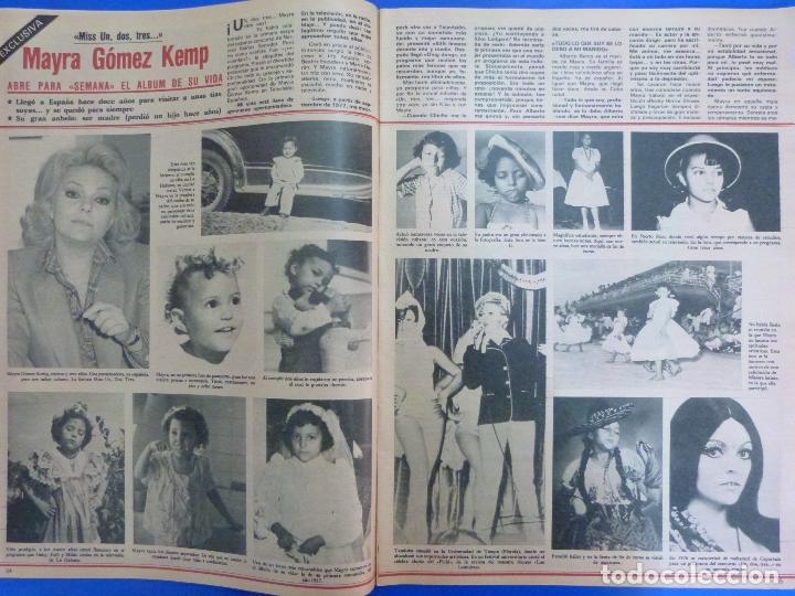 Coleccionismo de Revistas y Peri&oacute;dicos: RECORTE REPORTAJE CLIPPING DE MAYRA GOMEZ KEMP REVISTA SEMANA N&ordm; 2237 P&Aacute;G 34-36 L48