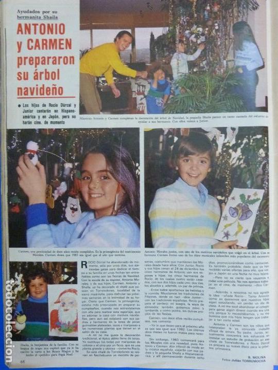 Coleccionismo de Revistas y Peri&oacute;dicos: RECORTE REPORTAJE CLIPPING DE ANTONIO Y CARMEN DURCAL REVISTA SEMANA N&ordm; 2237 P&Aacute;G 68 L48