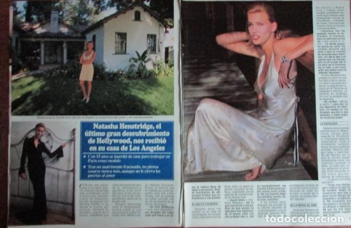 Coleccionismo de Revistas y Peri&oacute;dicos: RECORTE REVISTA SEMANA 2960 1996 NATASHA HENSTRIDGE. 4 PGS