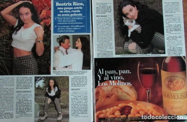 Coleccionismo de Revistas y Peri&oacute;dicos: RECORTE REVISTA SEMANA 2960 1996 BEATRIZ RICO