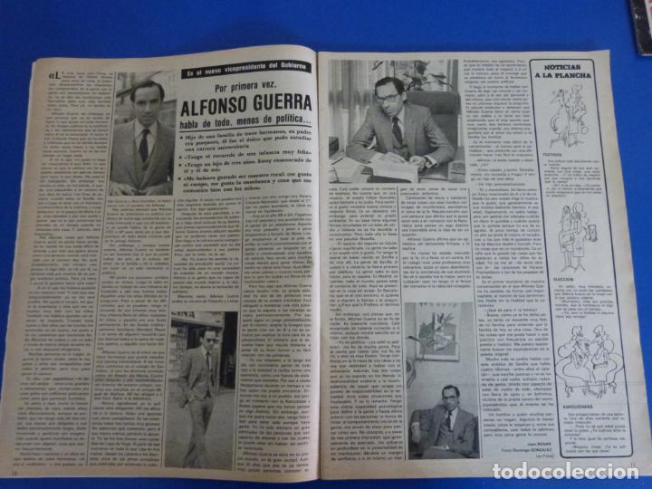 Coleccionismo de Revistas y Peri&oacute;dicos: RECORTE REPORTAJE CLIPPING DE ALFONSO GUERRA REVISTA SEMANA N&ordm; 2235 P&Aacute;G 10-11 L48